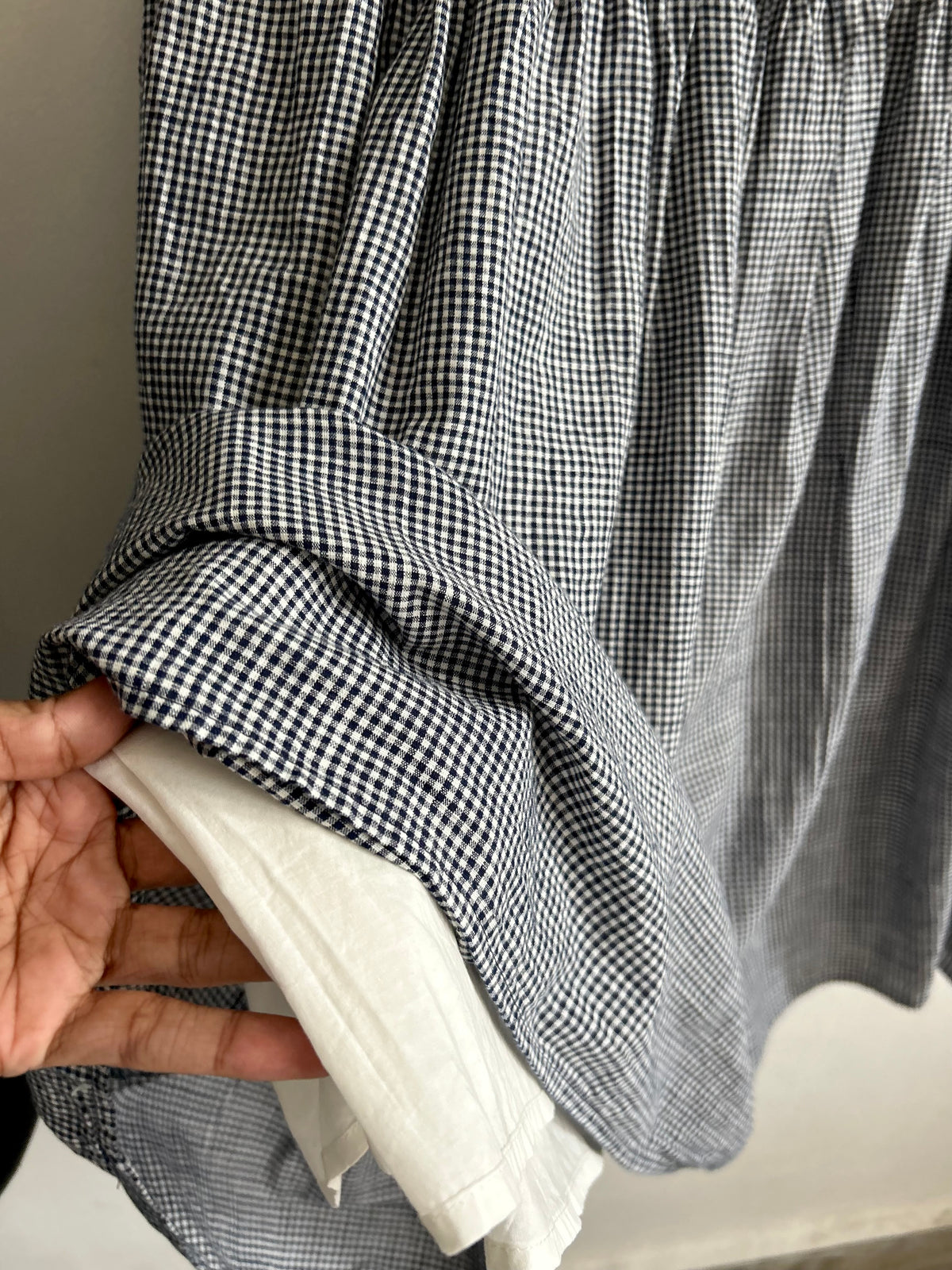 Gingham Skirt