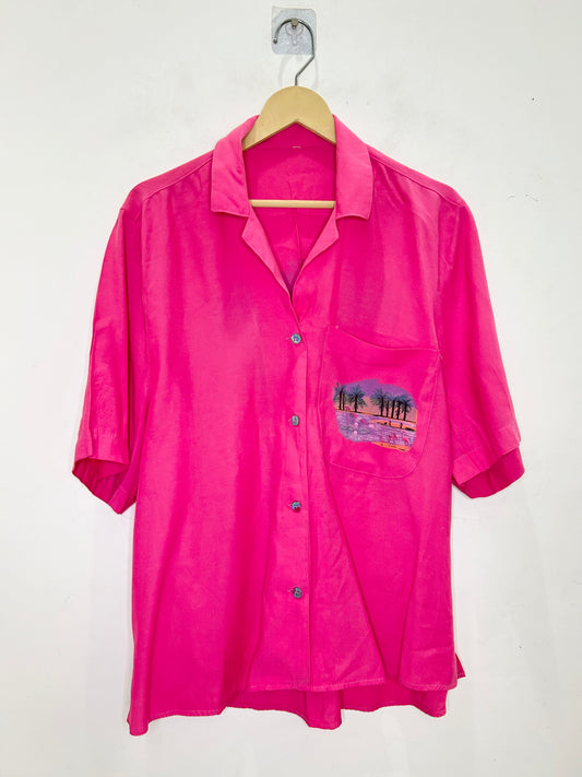 Flamingo Print Shirt
