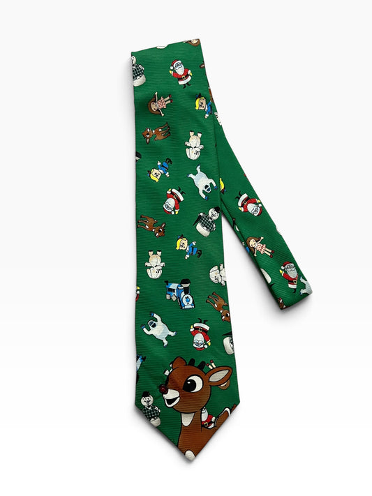 Christmas Rudolf Tie