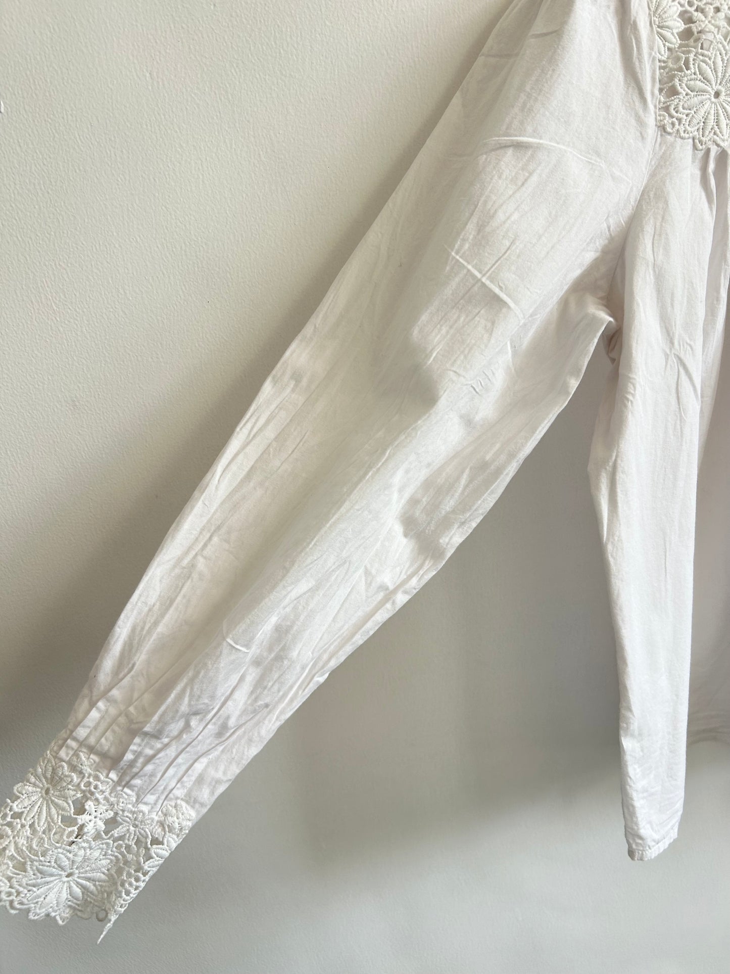 White Cotton Blouse