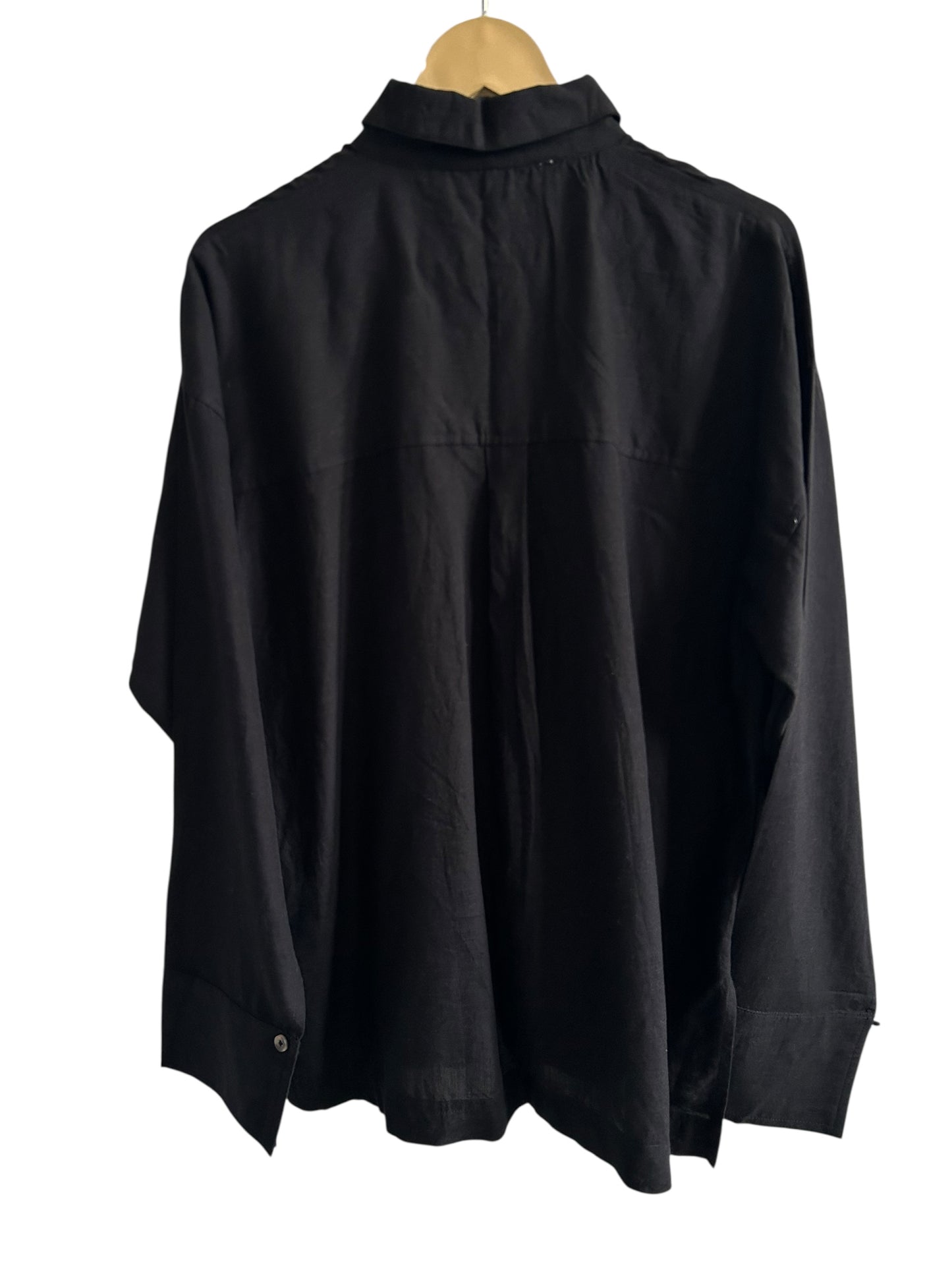 ASOS Black Linen Shirt