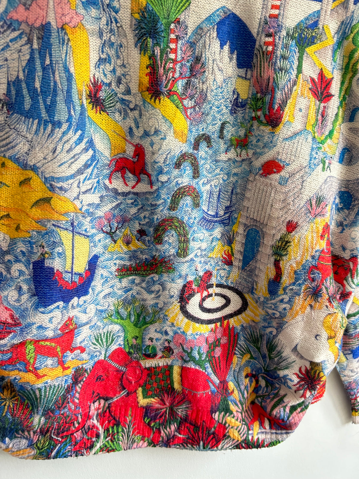 Printed Sweater