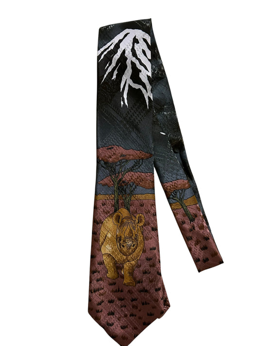 Vintage Rhino Tie #1