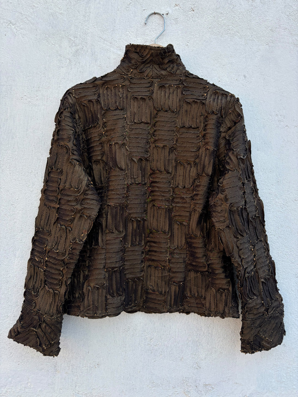 Vintage Brown Jacket: 38”