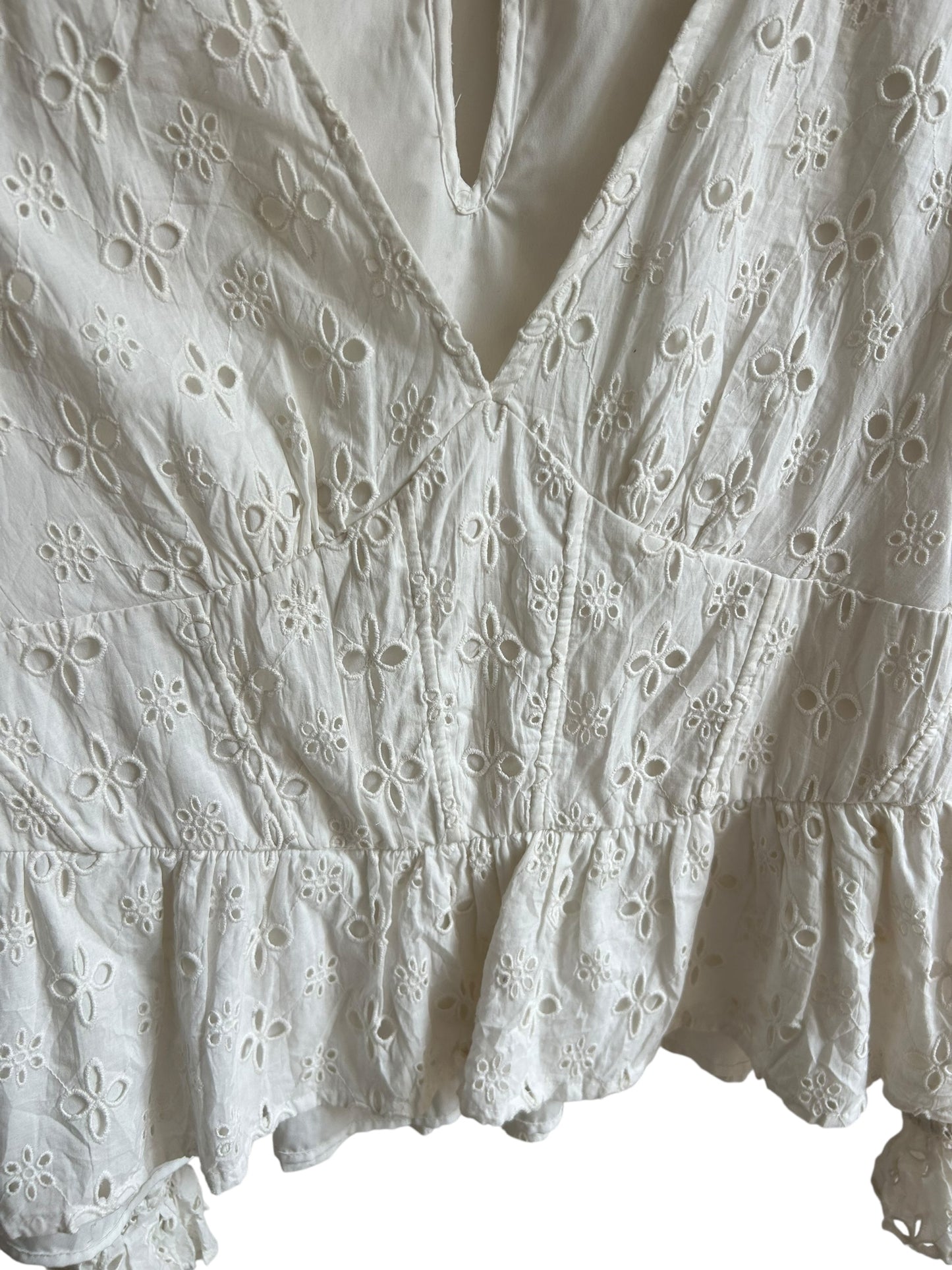 River Island Cotton White Top