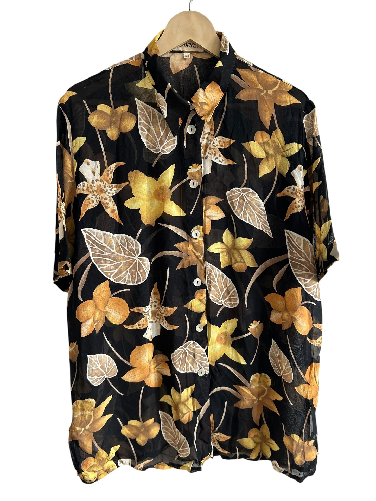 Leafy Print Shirt
