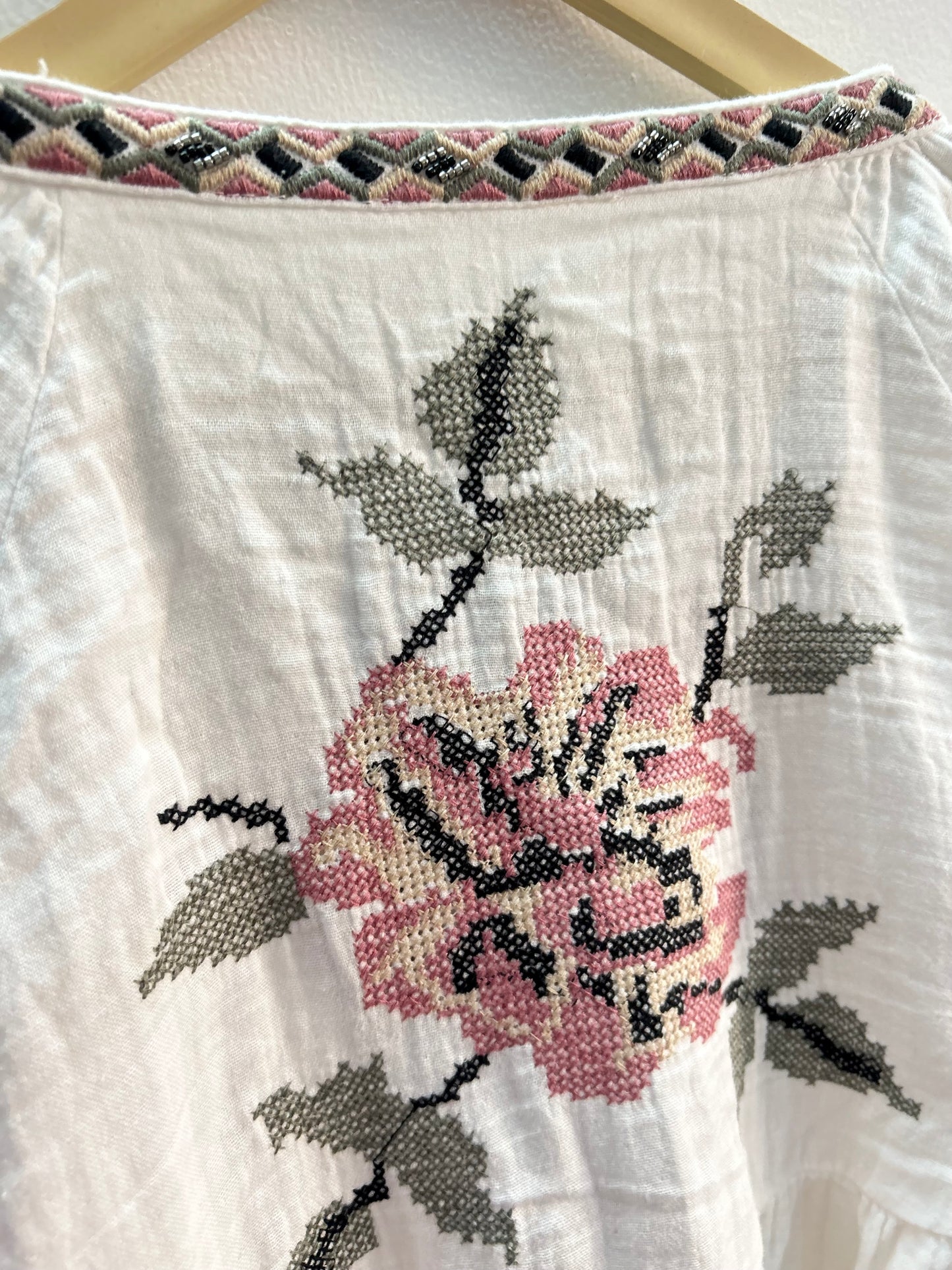 Embroidered Shrug