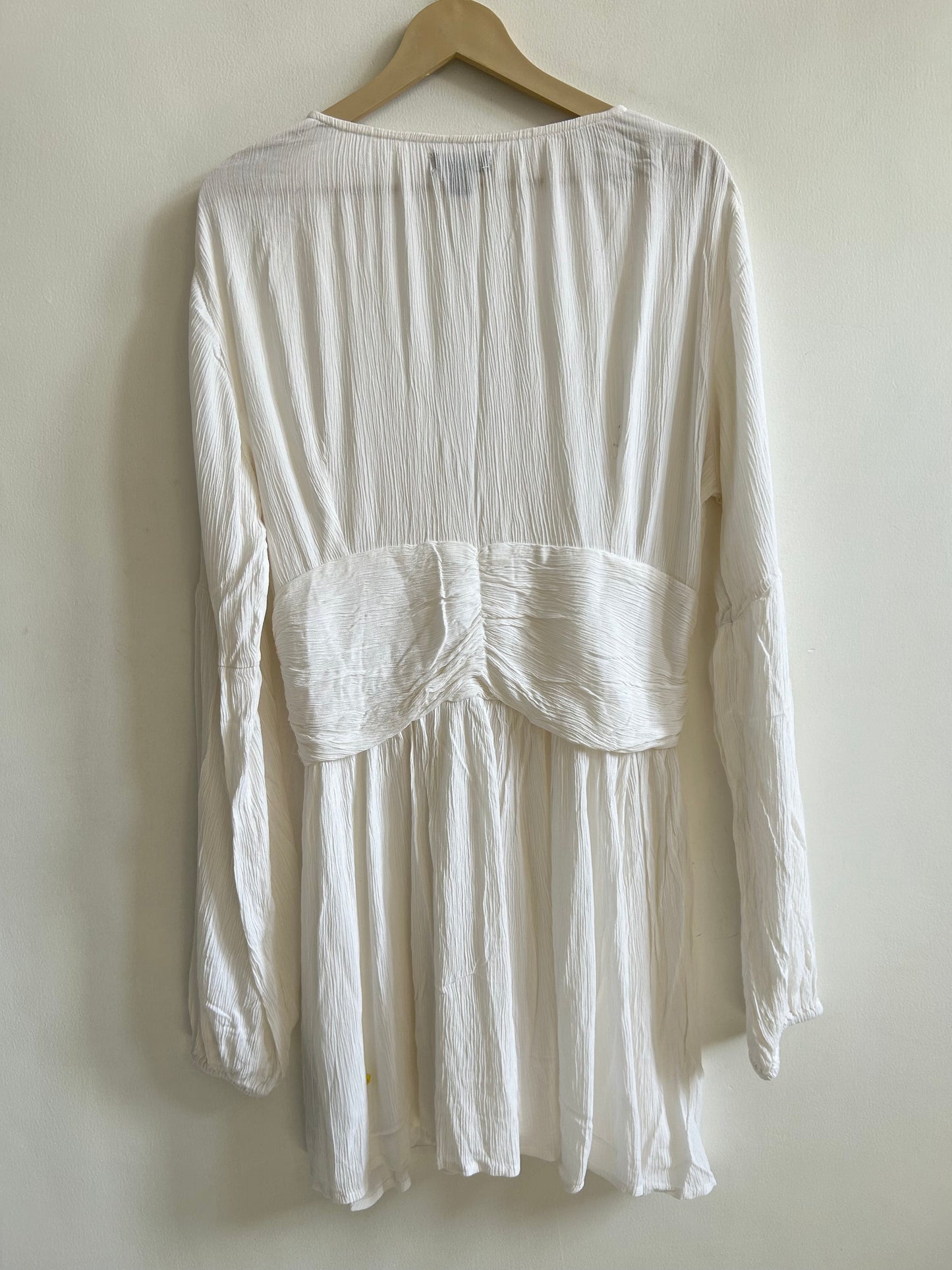 White Flowy Dress