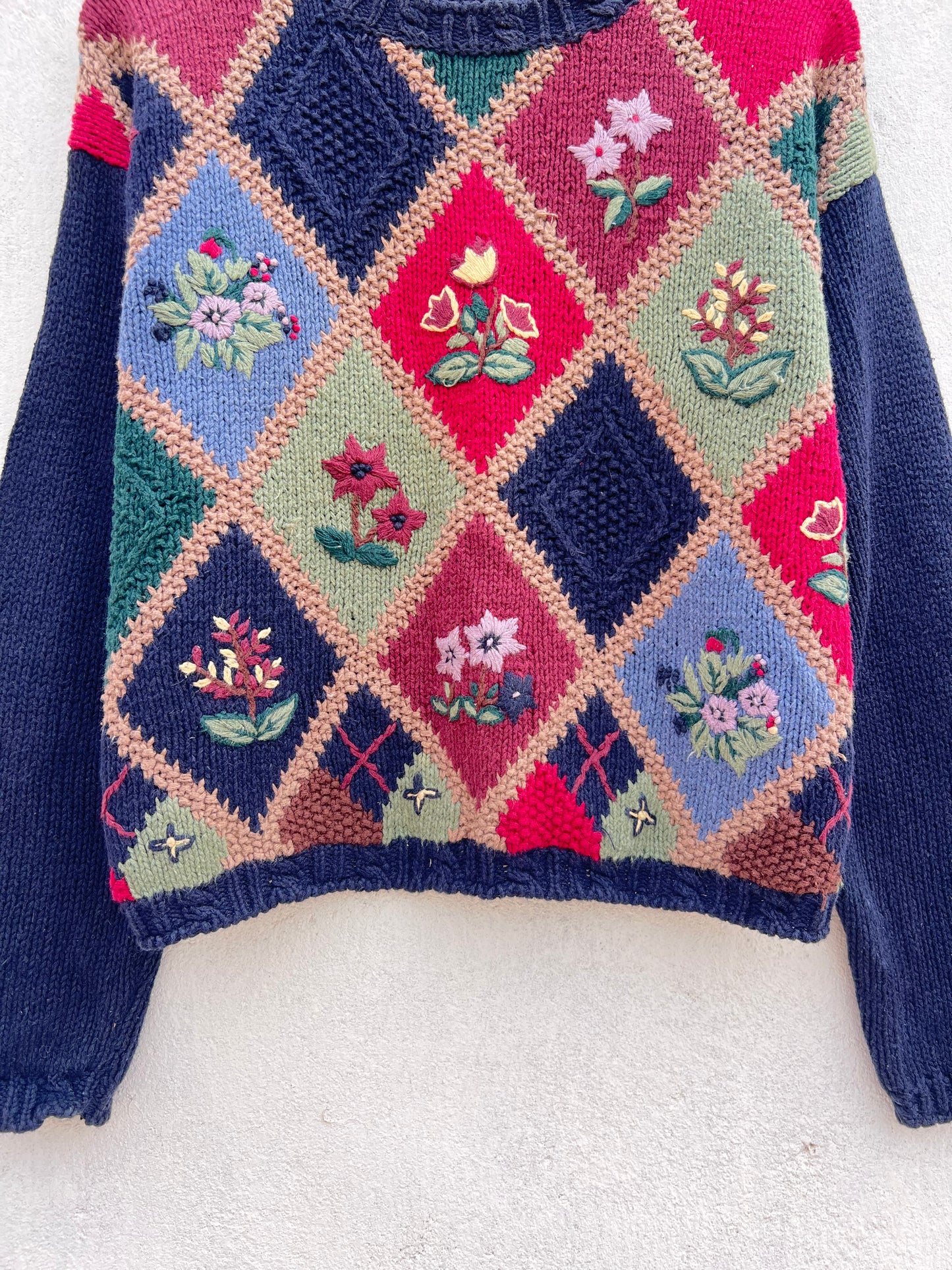 Floral Sweater
