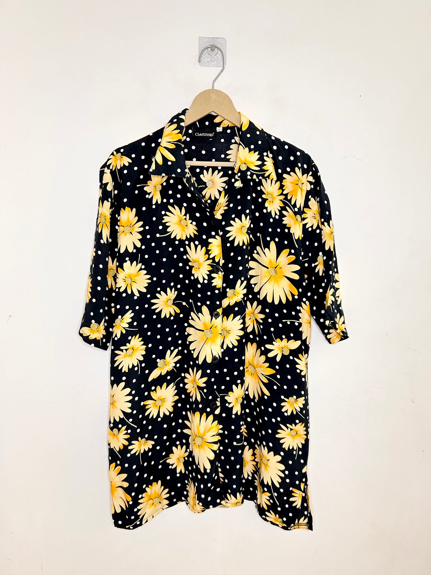 Sunflower Polka Dot Shirt
