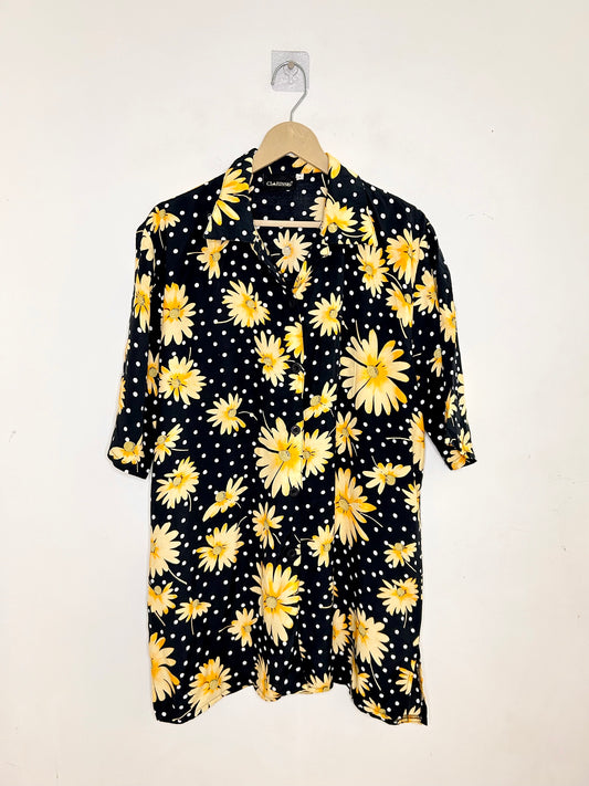 Sunflower Polka Dot Shirt