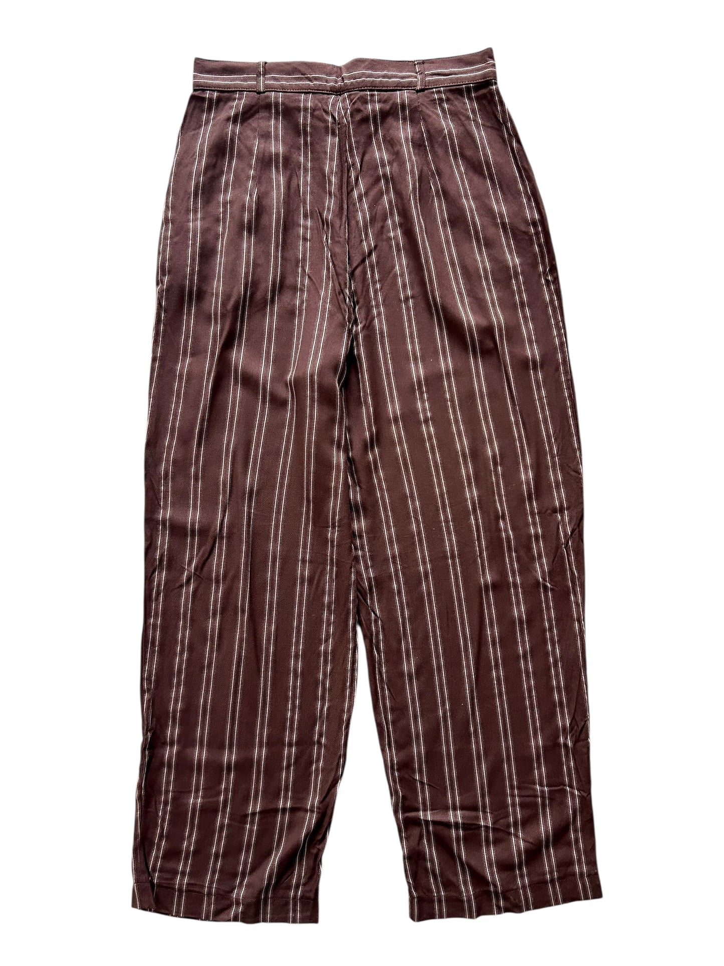 Striped Brown Pants