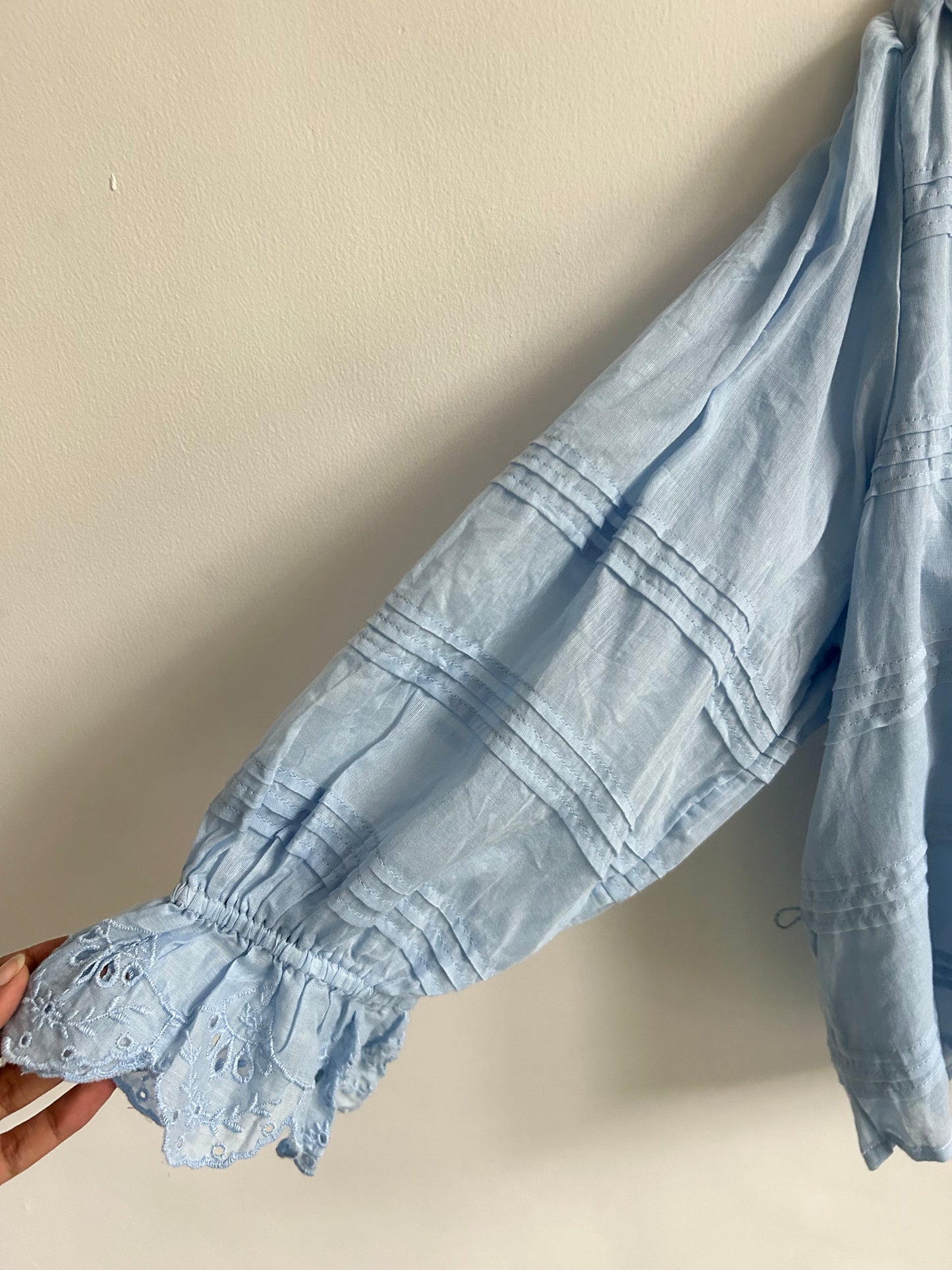 Cotton Blue Top