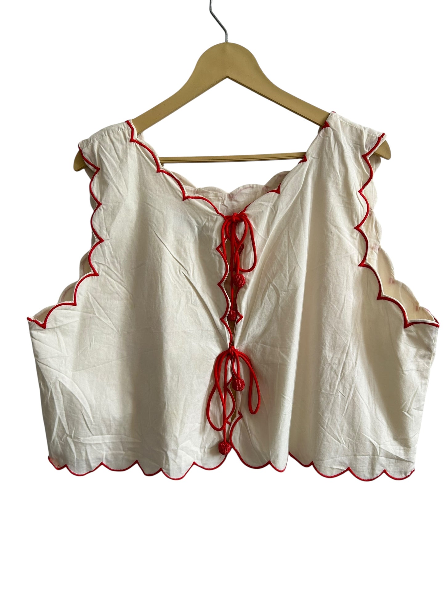 Embroidered Cotton Top