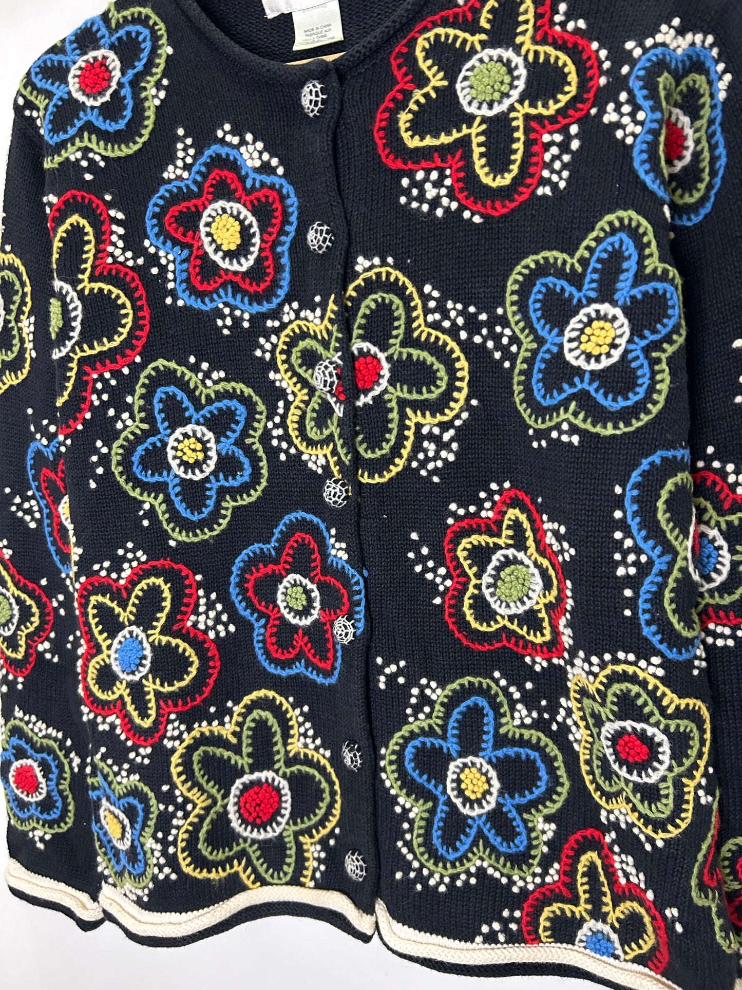 Susan Bristol Embroidered Sweater