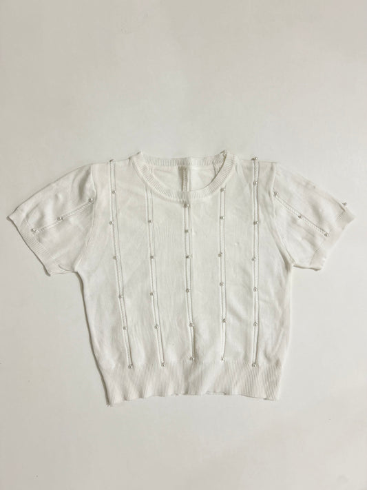 White pearl top