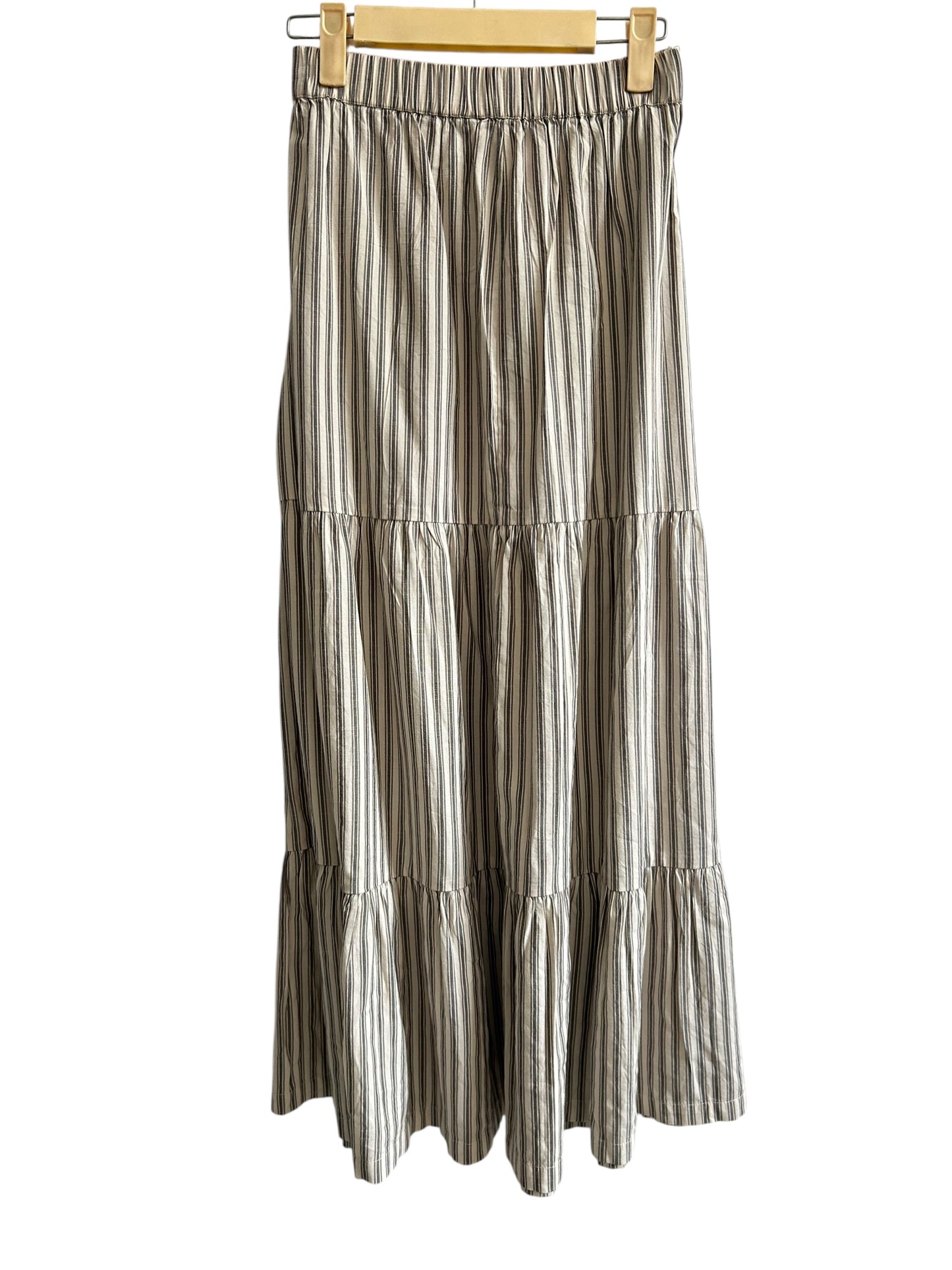 Striped Cotton Skirt