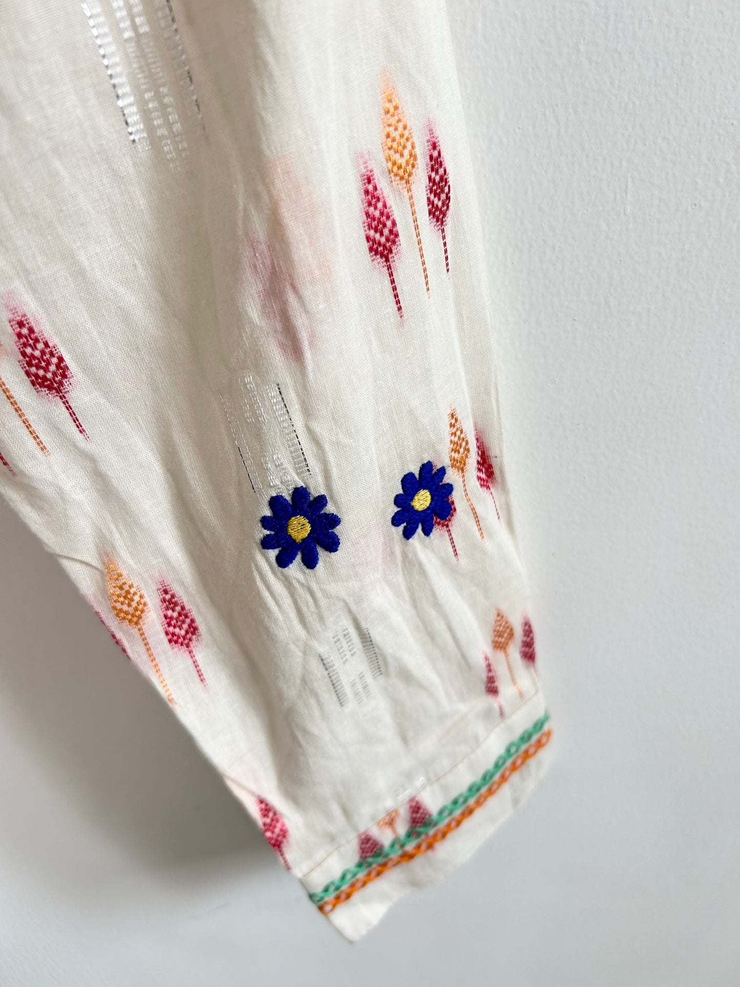 Cotton Embroidered Shirt