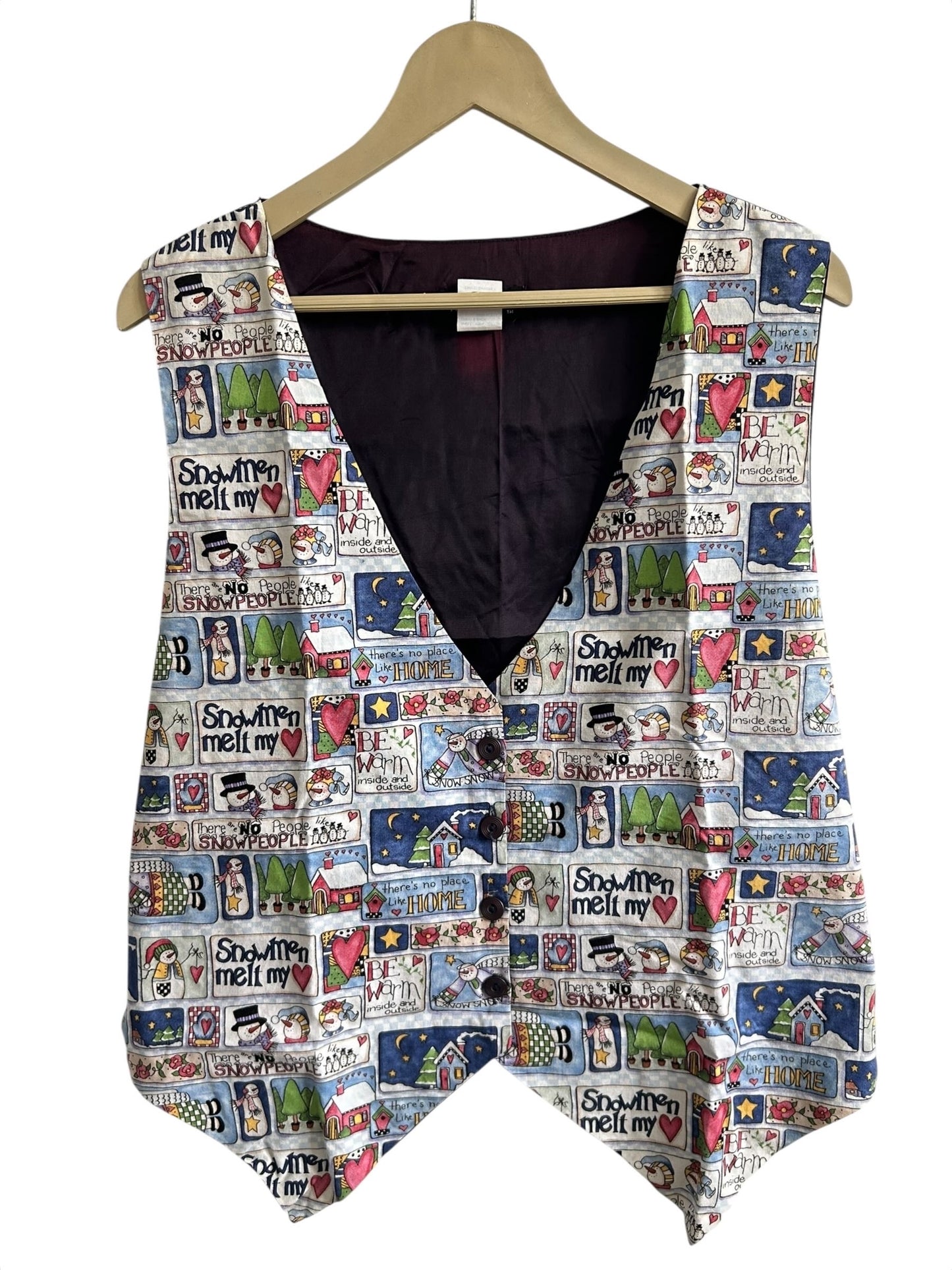 Snowman Vest