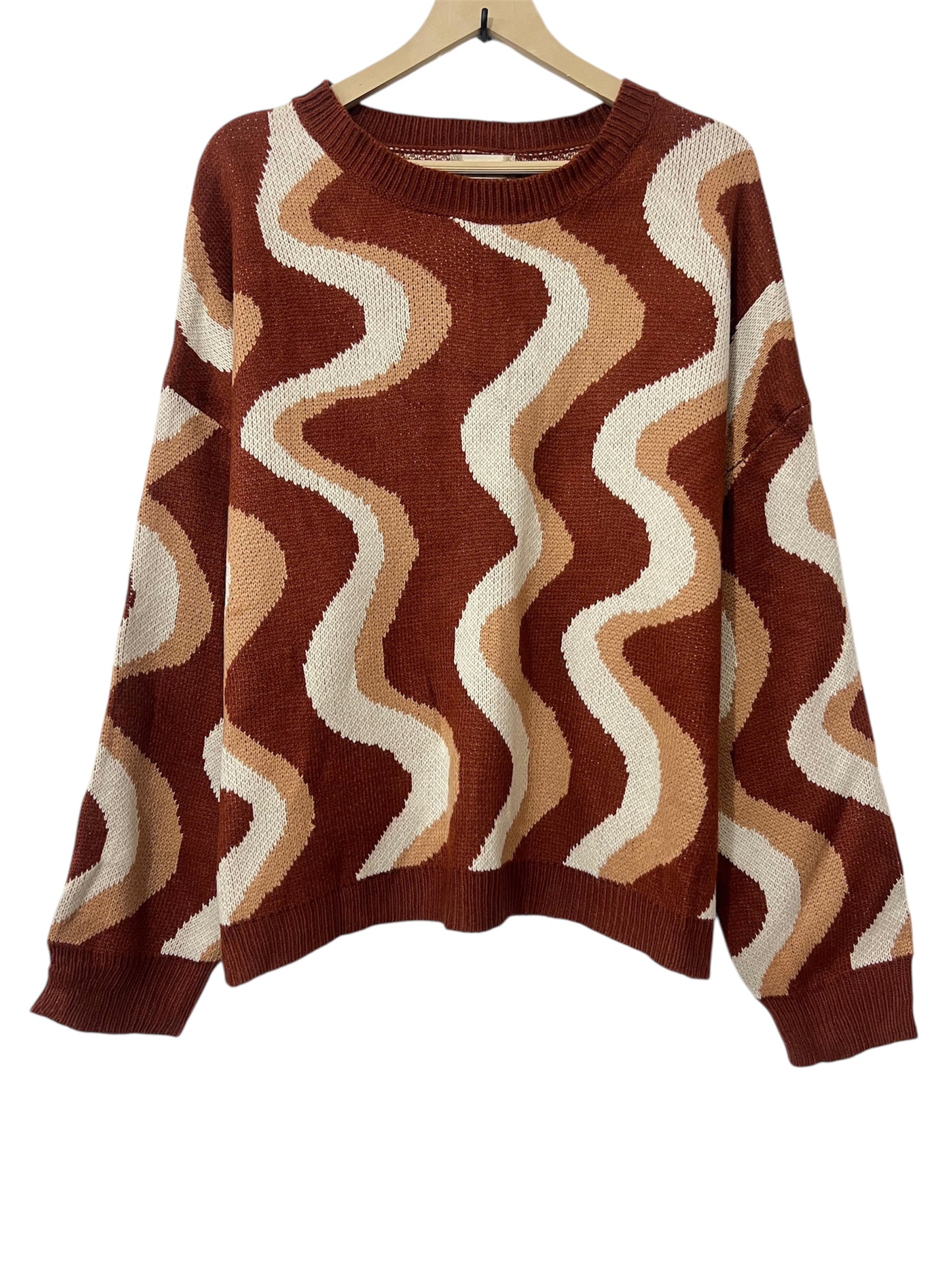 Swirly Sweater