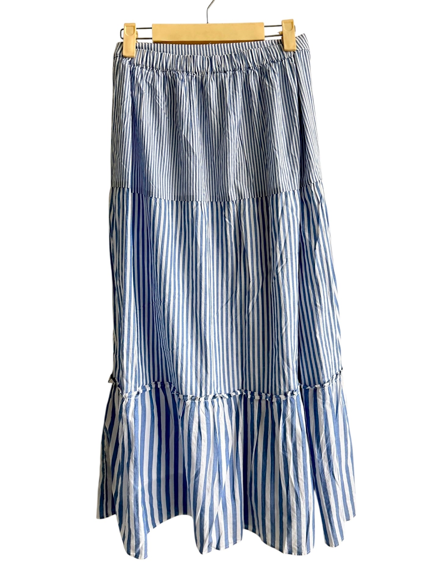 Striped Cotton Skirt