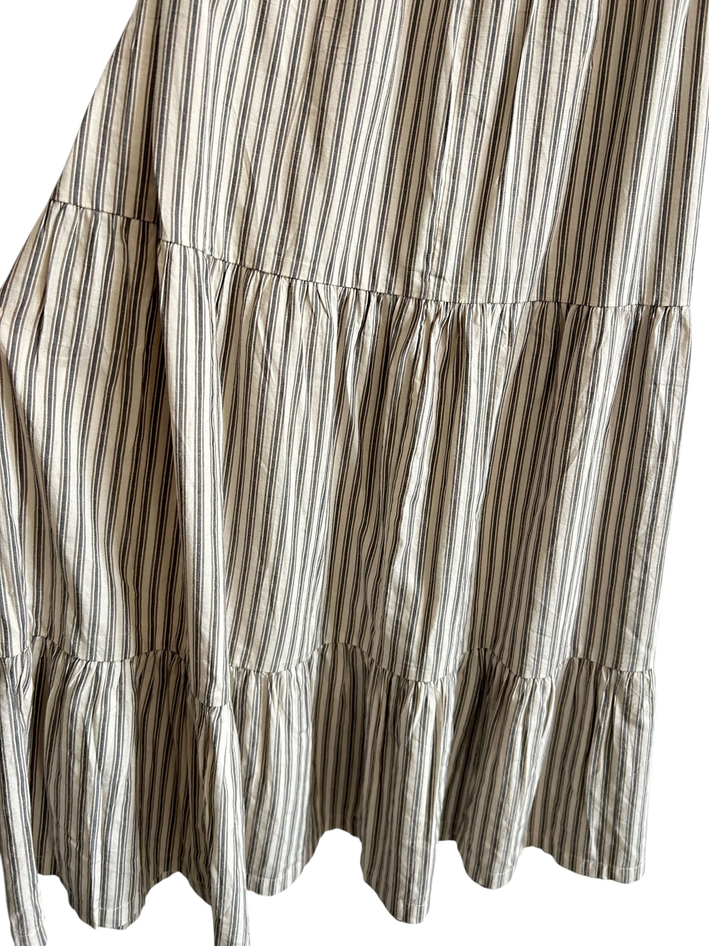 Striped Cotton Skirt