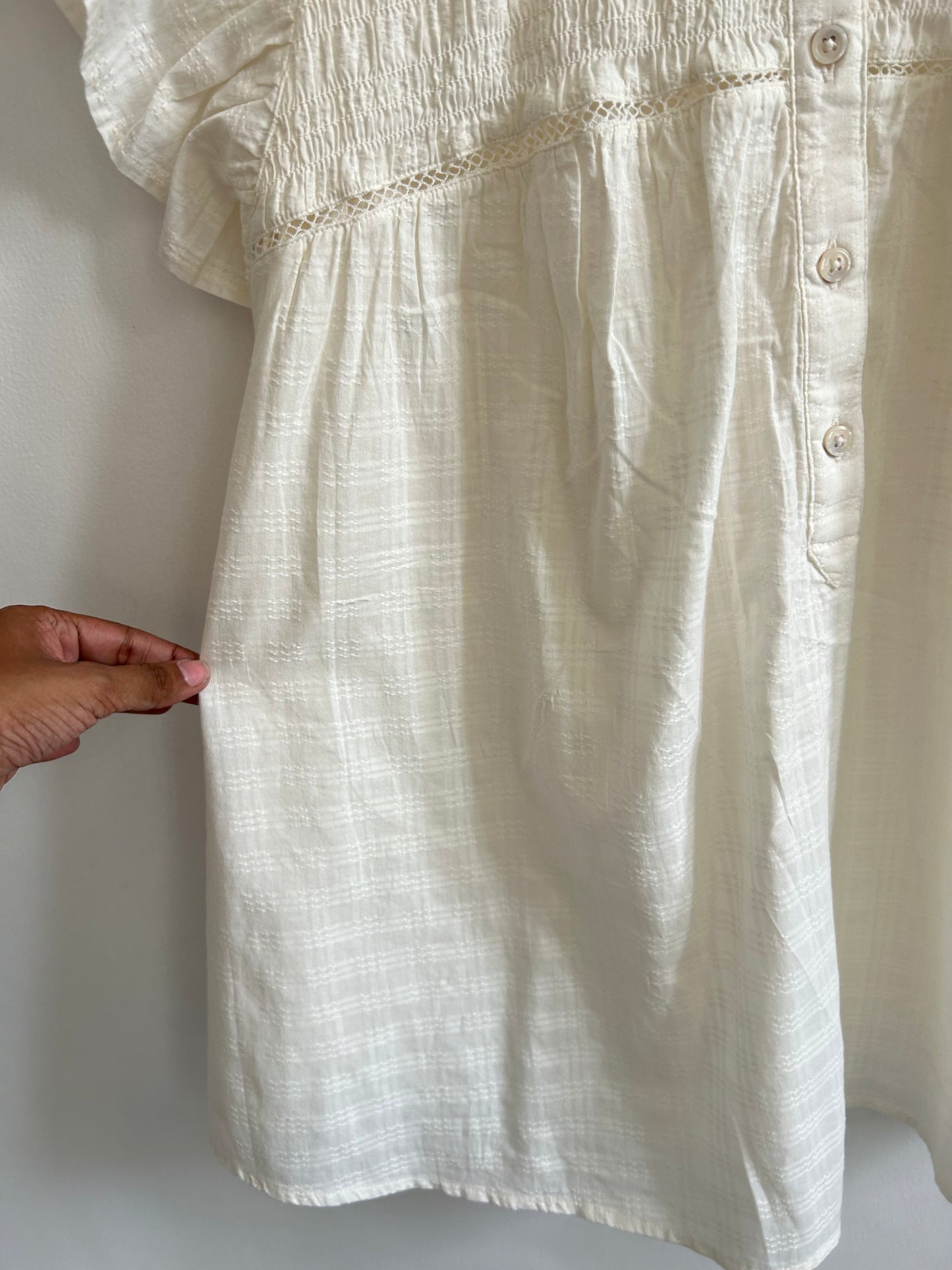 White Cotton Top