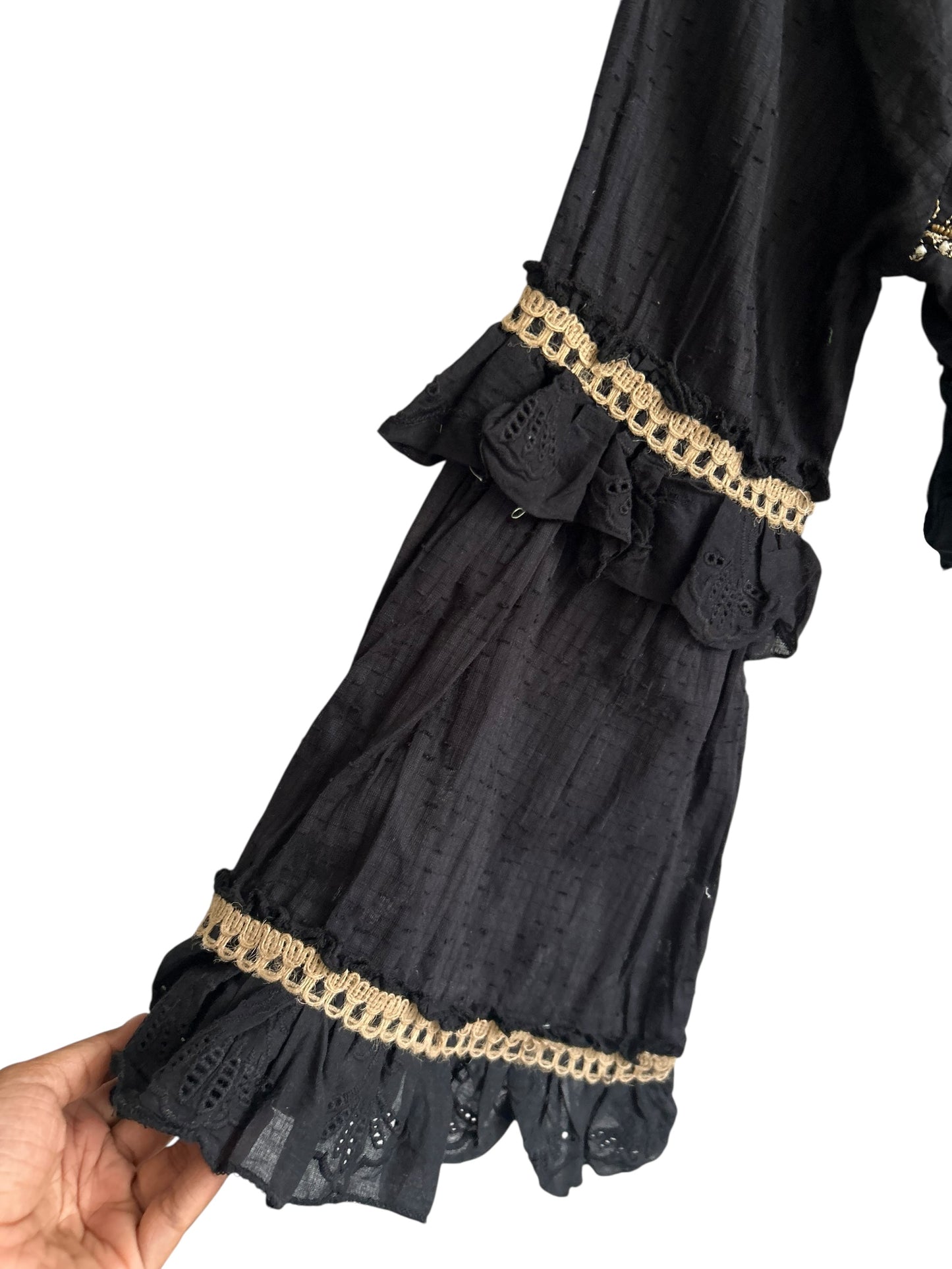 Boho Embellished Top