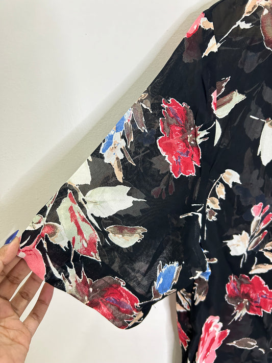 Floral Shirt: Chest-44”