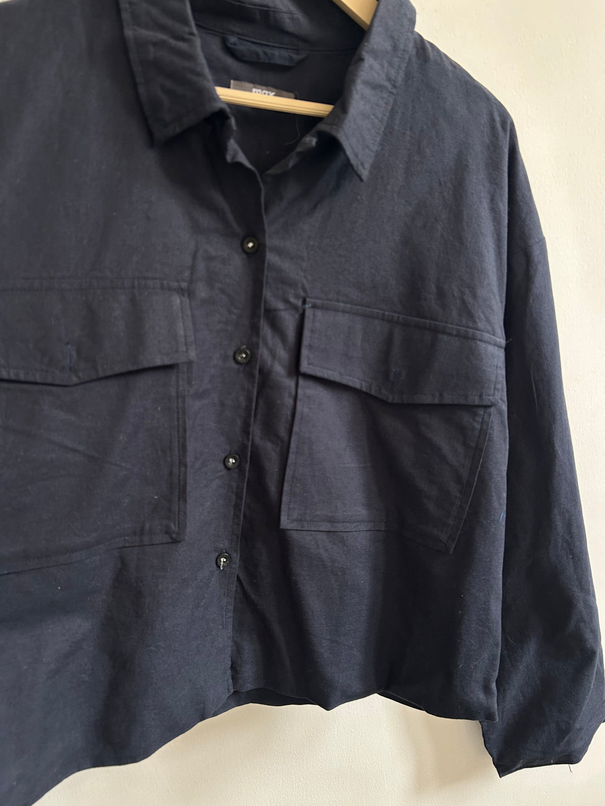 Navy Blue Jacket: 46”