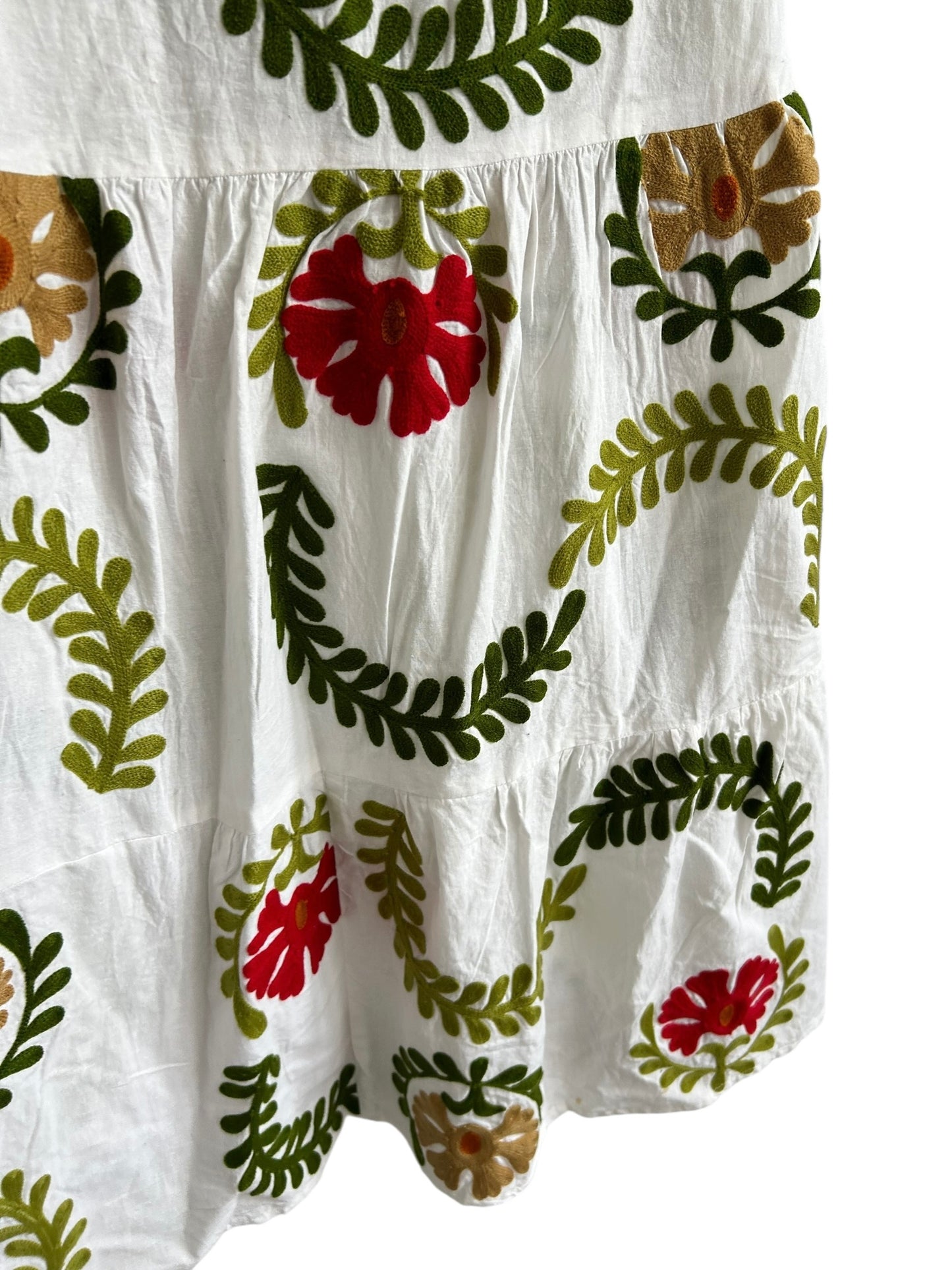 Embroidered Cotton Dress
