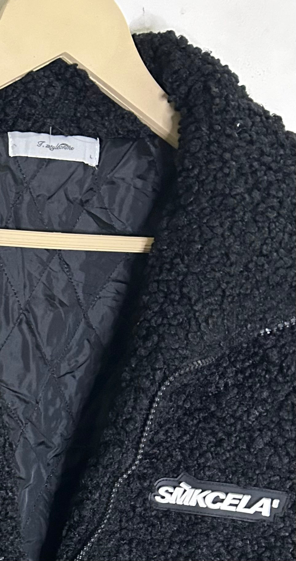 Furry Leopard Print Jacket