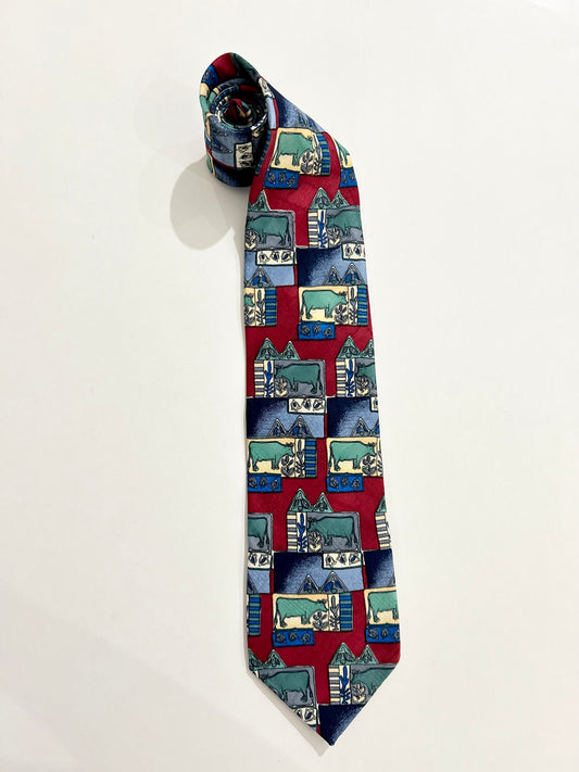 Cow Farm Tie