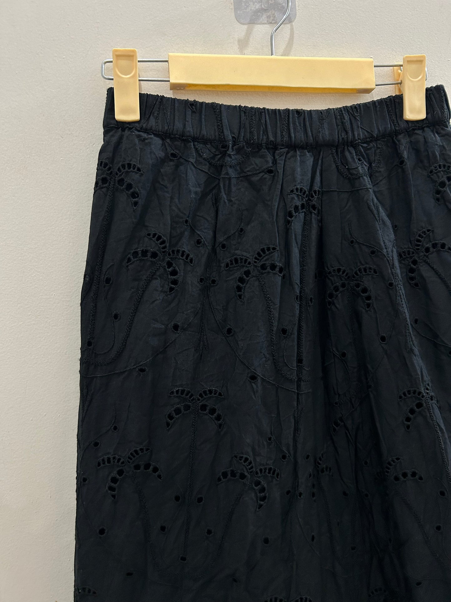 Cotton Cut Out Palm Skirt