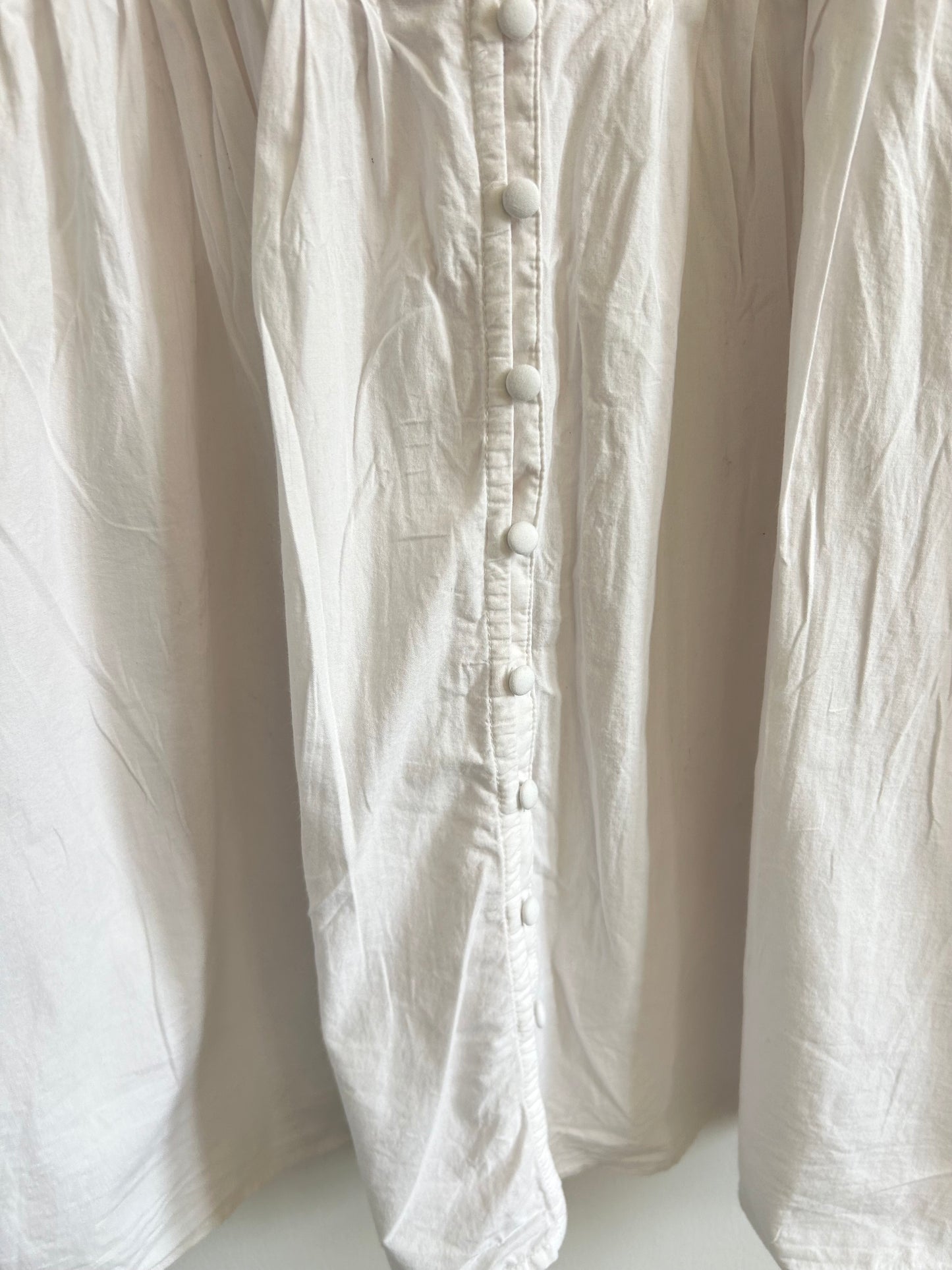 White Cotton Blouse