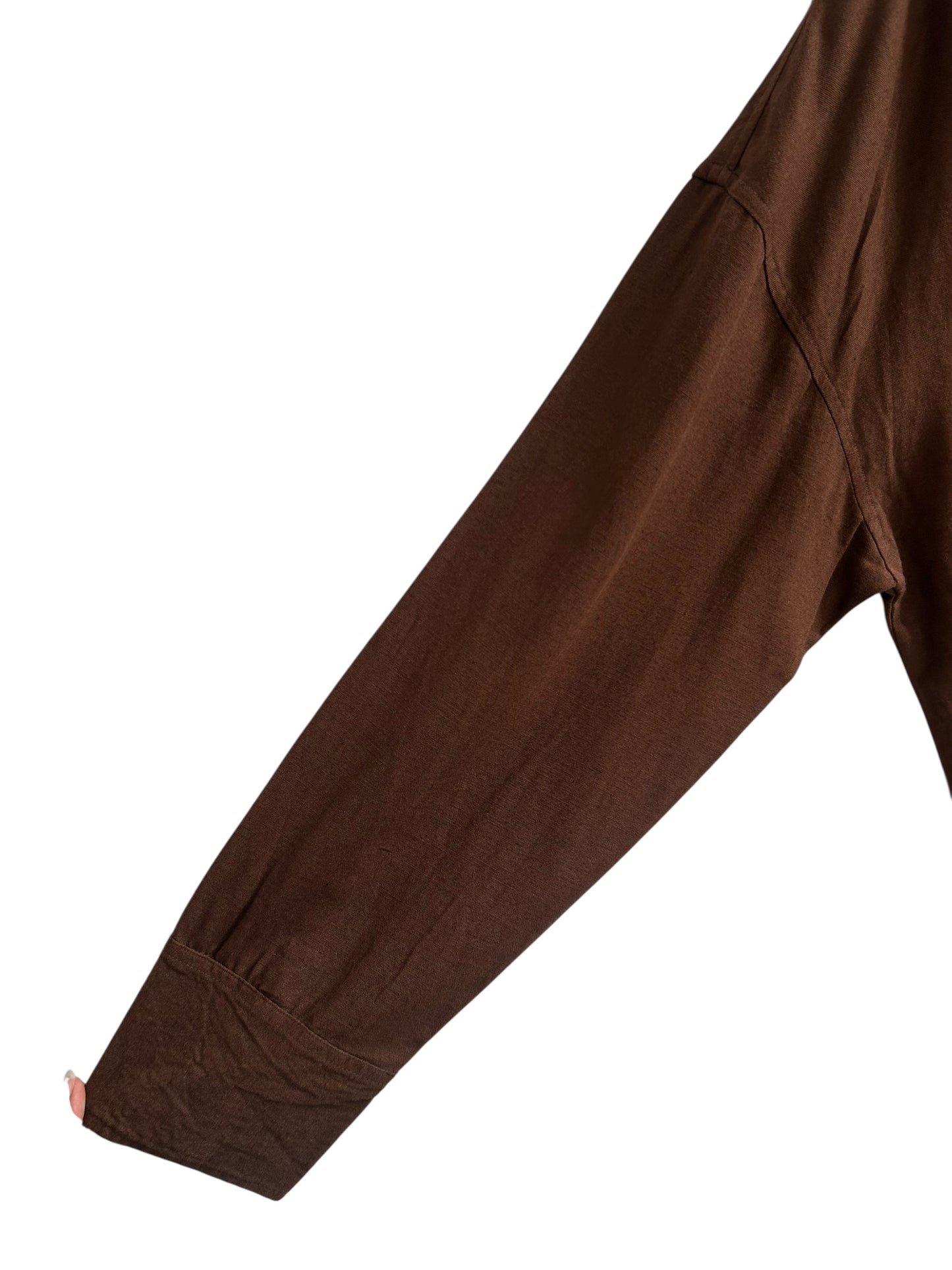 Solid Brown Shirt