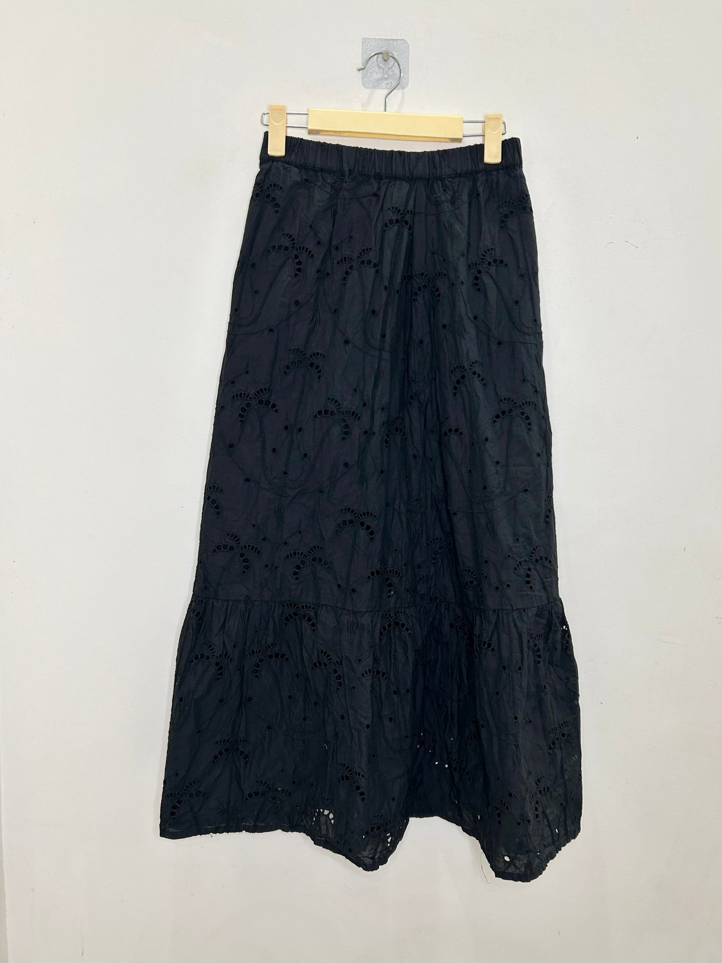 Cotton Cut Out Palm Skirt