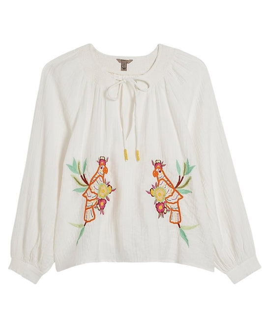 RIVER ISLAND Embroidery Top