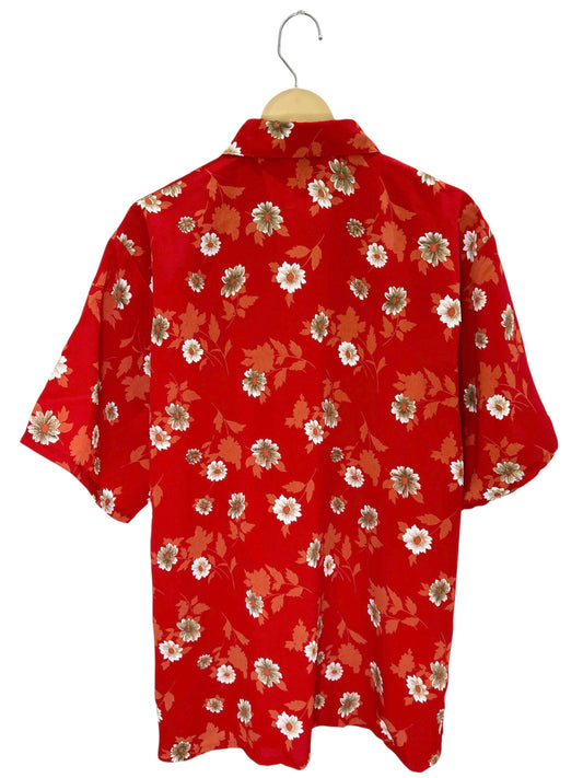 Red Floral Shirt