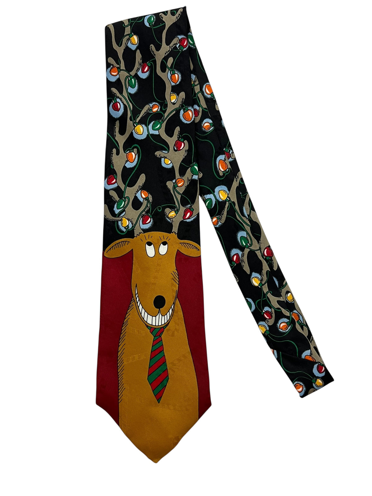 Addiction Christmas Deer Tie