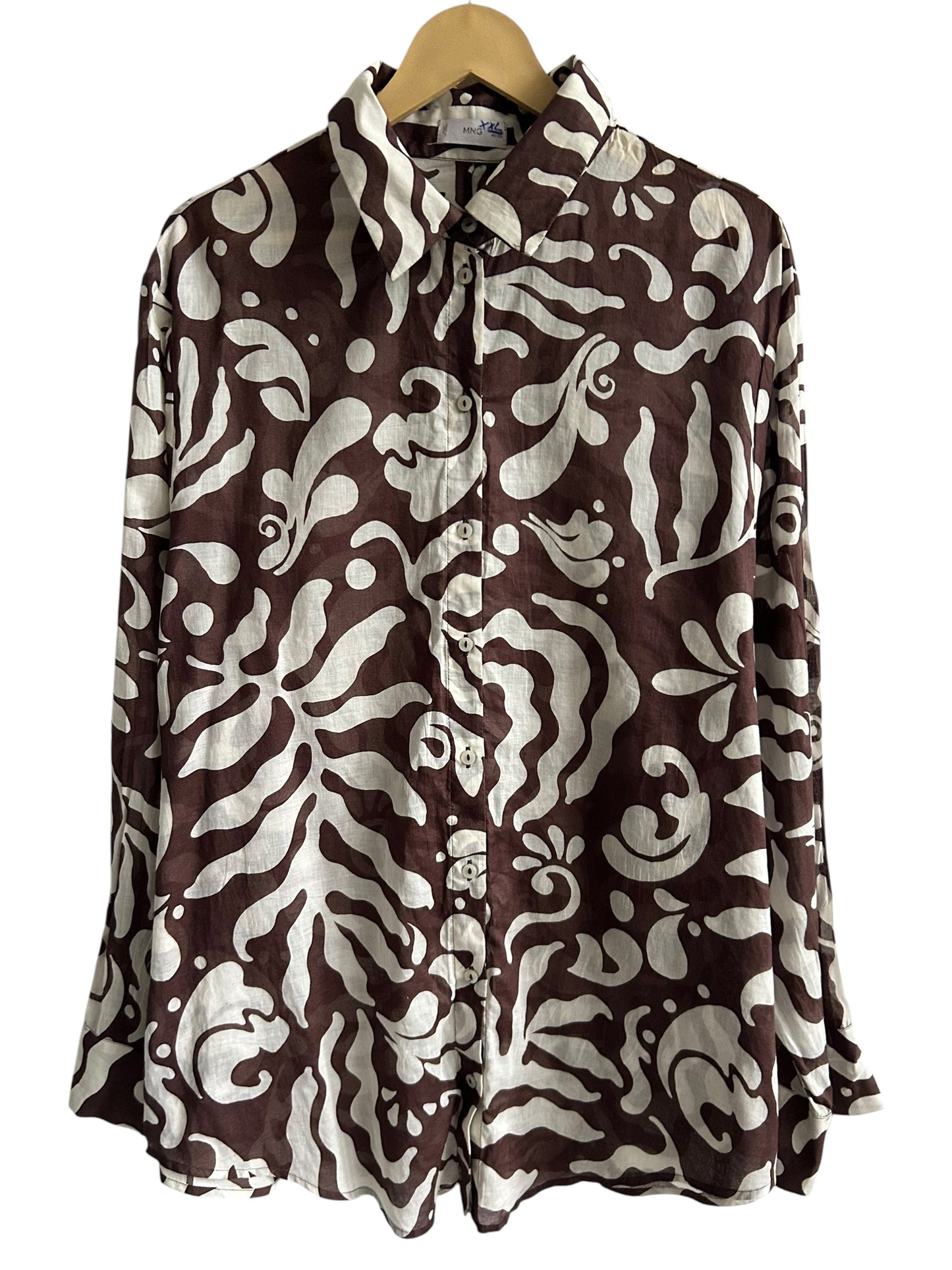 Cotton Mango Brown Shirt