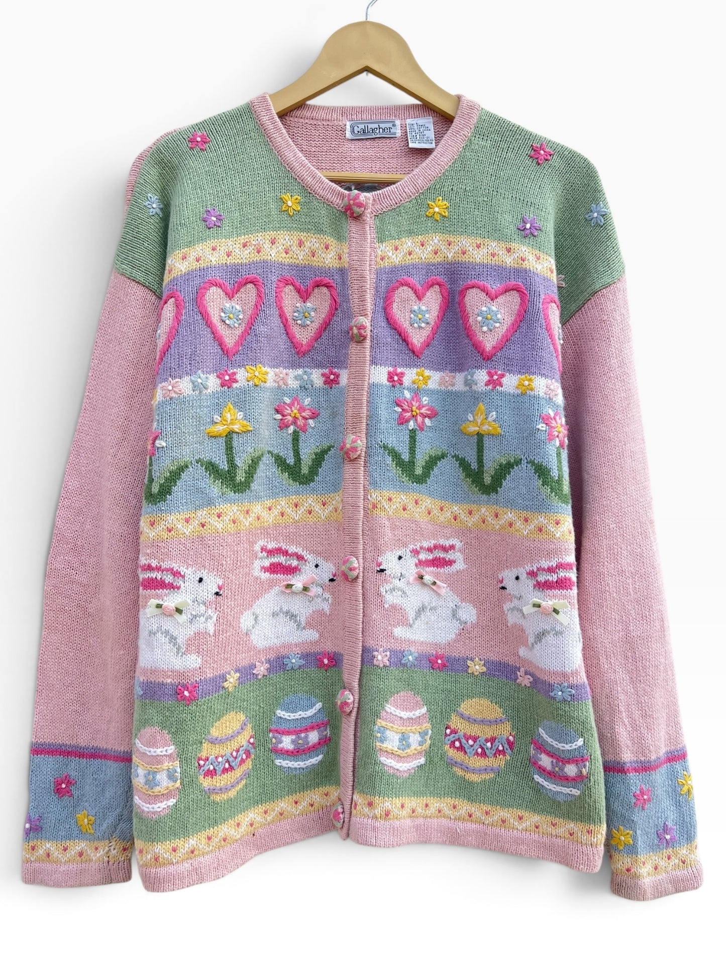 Gallagher Pastel Floral Sweater