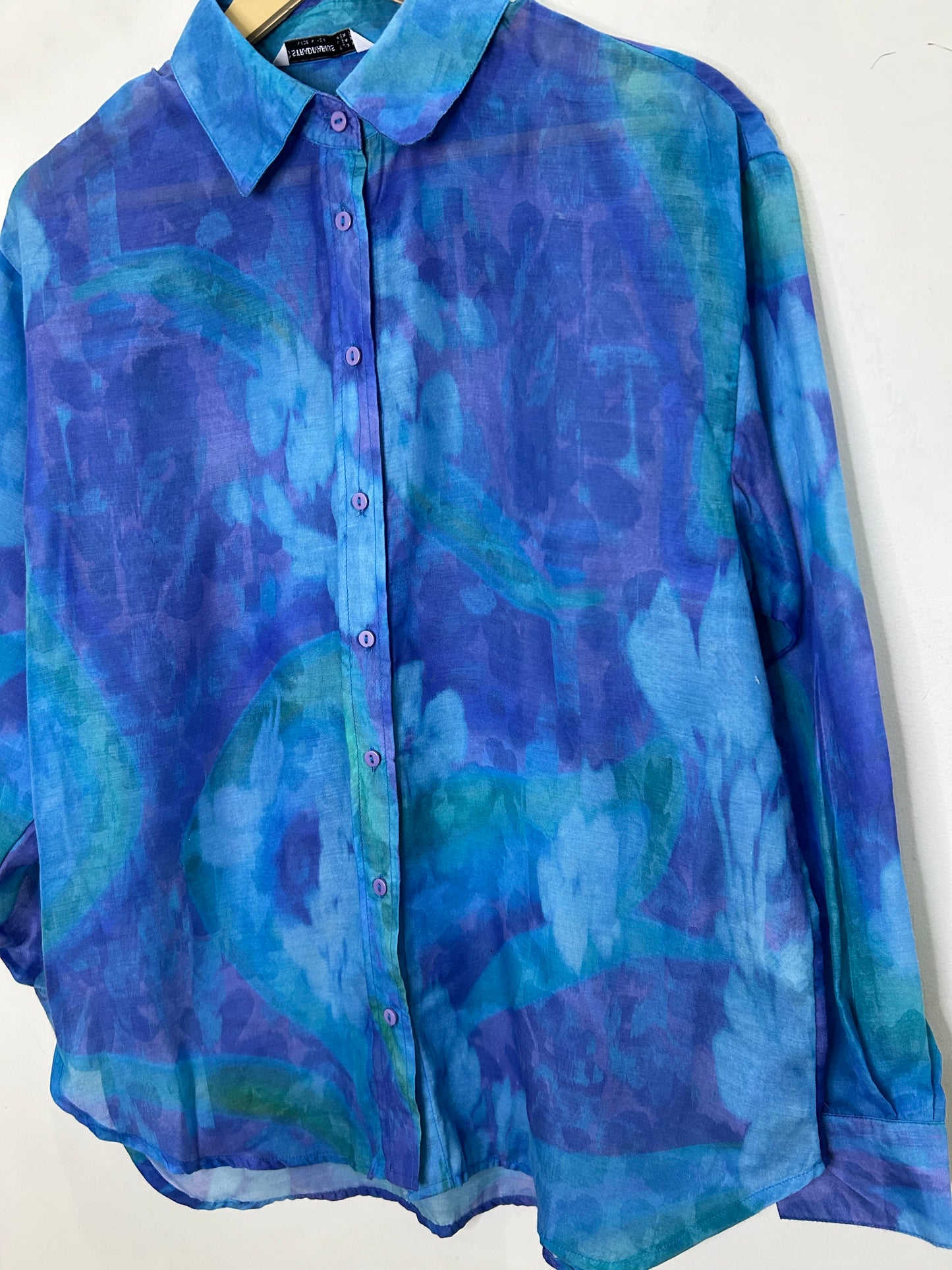 Gradient Blue Shirt