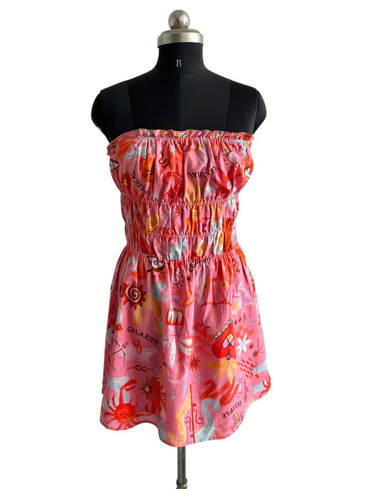 Strapless Quirky Dress