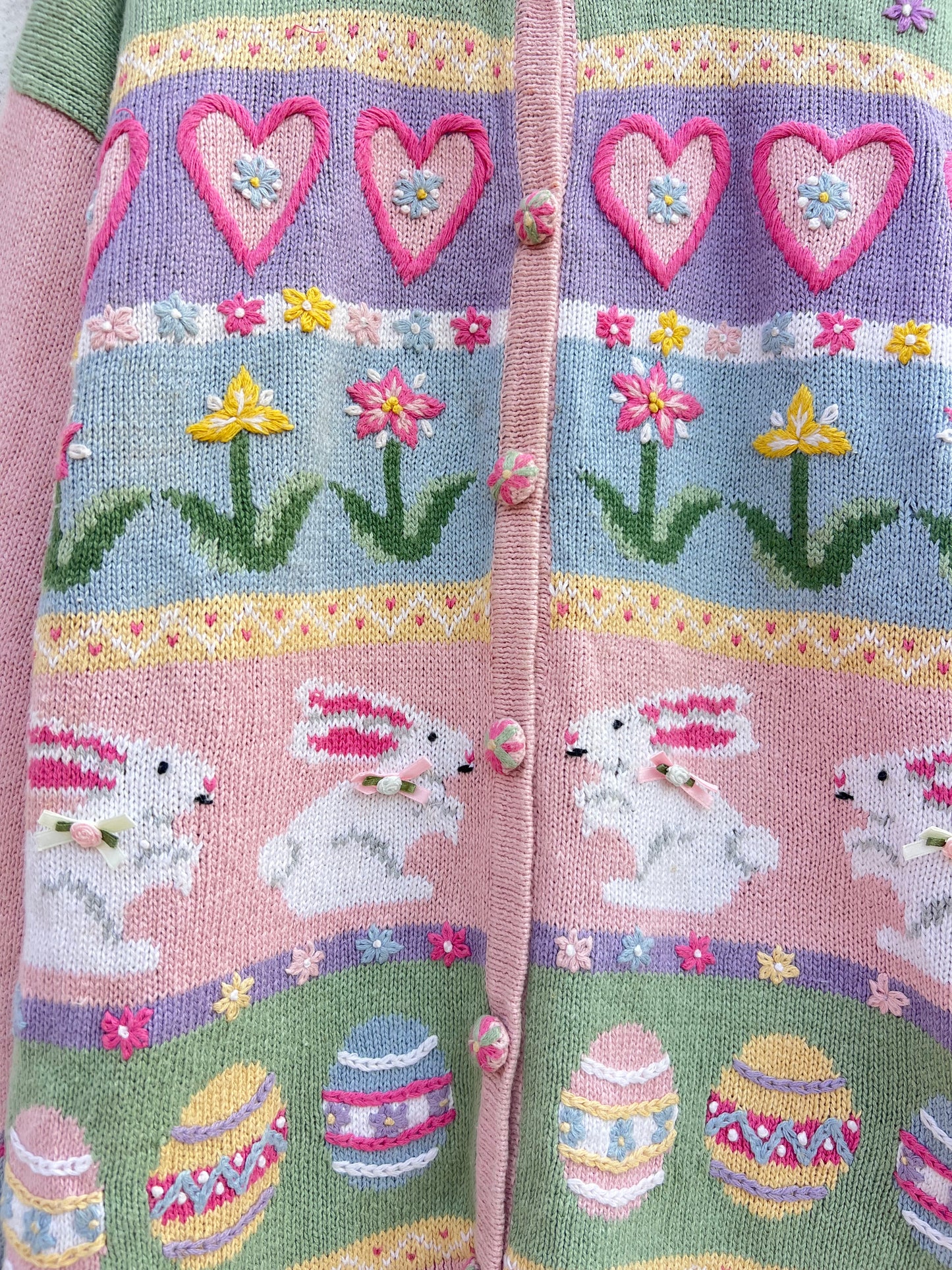 Gallagher Pastel Floral Sweater