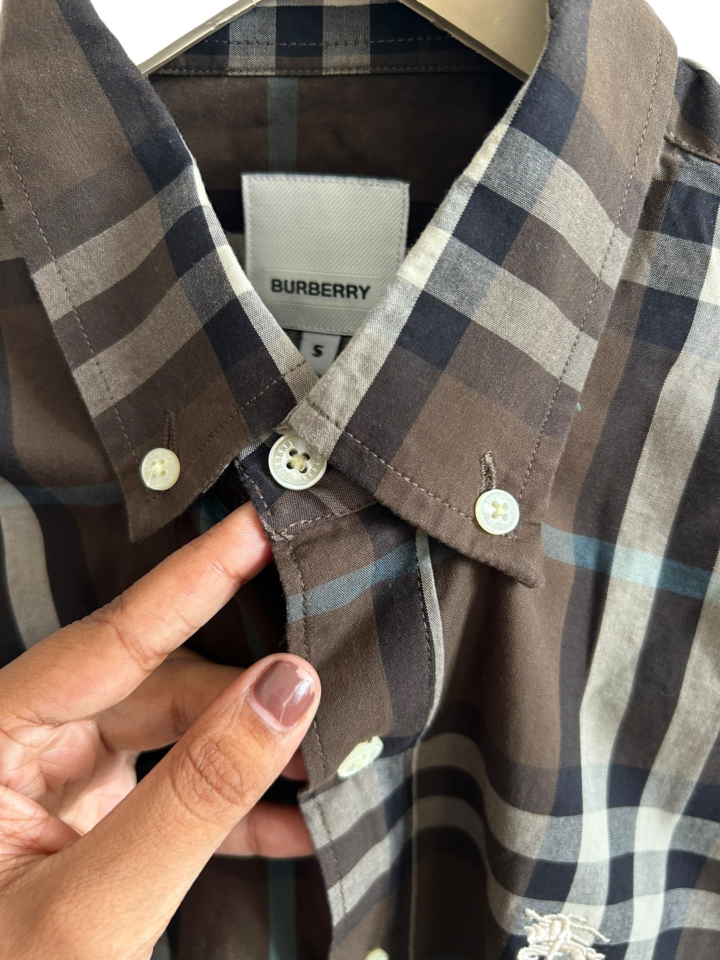 Checked Brown Shirt