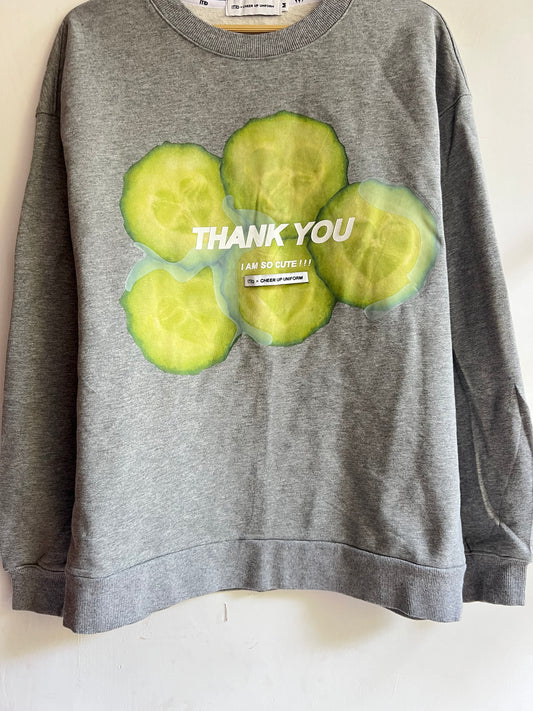 Thankyou Grey Sweatshirt