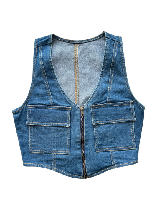 Zipper Vest: 36”