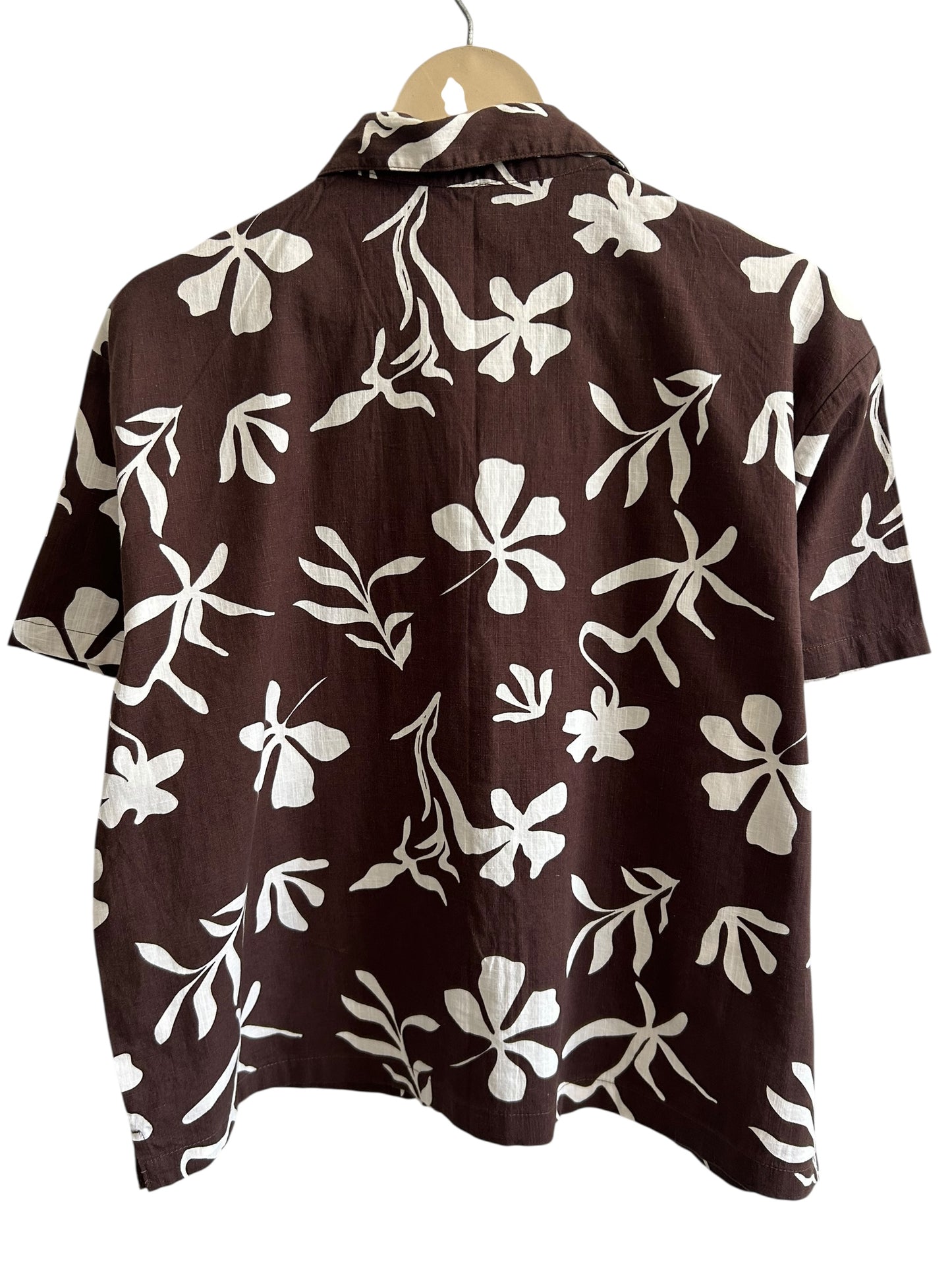 Brown Pattern Shirt