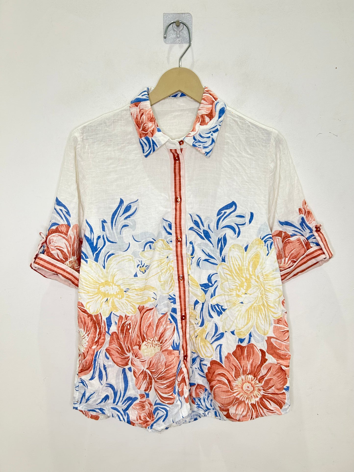 Multicoloured Floral Shirt- Chest: 42”